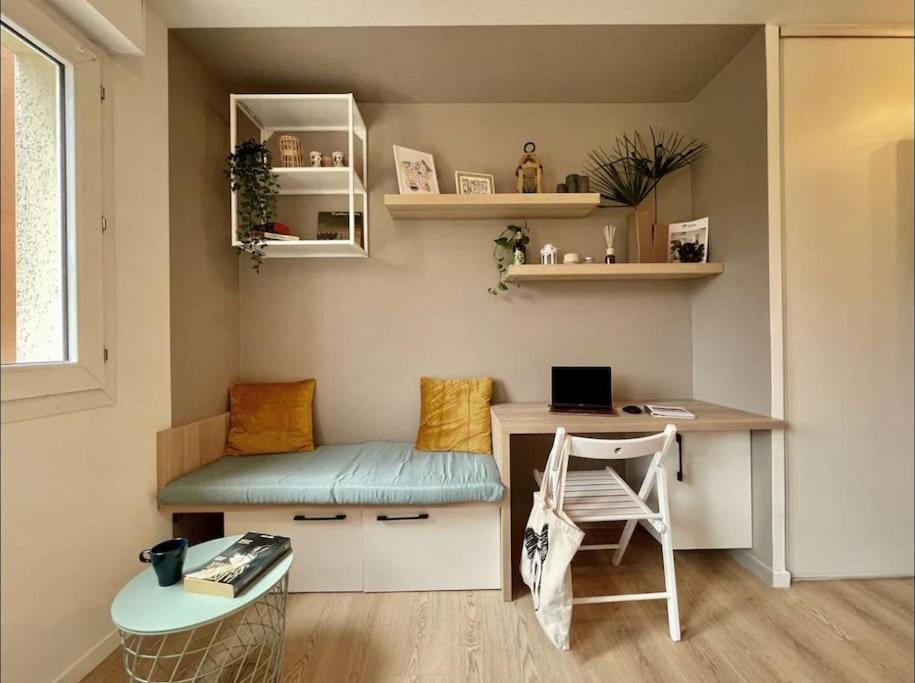 Studio Orchidee - Metro Arenes - Hopital A 5 Mn Toulouse Exterior foto